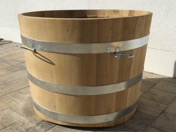 70x60 Blumenkbel  Pflanzfass Pflanzkbel Blumenbottich 1